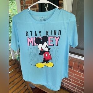 Disney Girls Mickey Mouse Shirt stay kind size 11 12 13